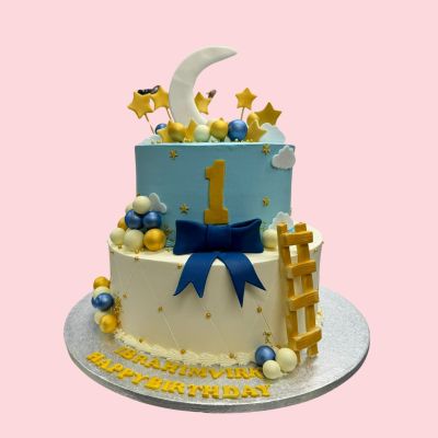 Moon Land Tier Cake