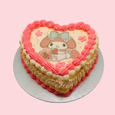 Lovely Heart Cake
