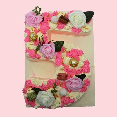 Number 5 Cake